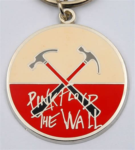 Pink Floyd The Wall Enamelled Metal Keyring