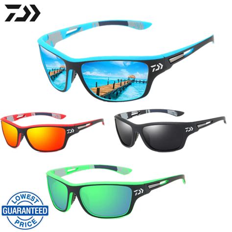 Daiwa Polarized Sports Sunglasses Uv400 Protection Unbreakable Frame