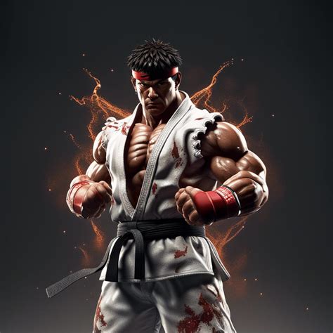 Stable Diffusion Prompt Street Fighter Ryu Color Full Prompthero