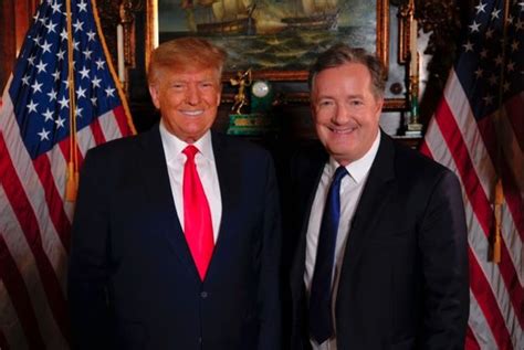 Piers Morgan Agrees With Trump And Admits He Overreacted By Walking