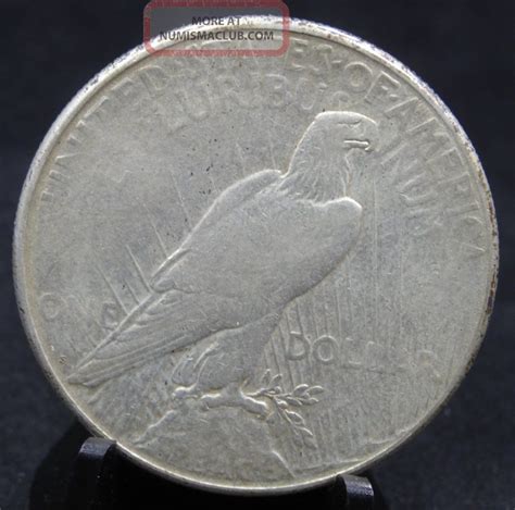 1923 S Silver Peace Dollar