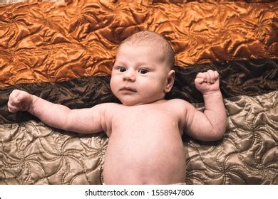 Baby Milestones Naked Month Old Stock Photo Shutterstock