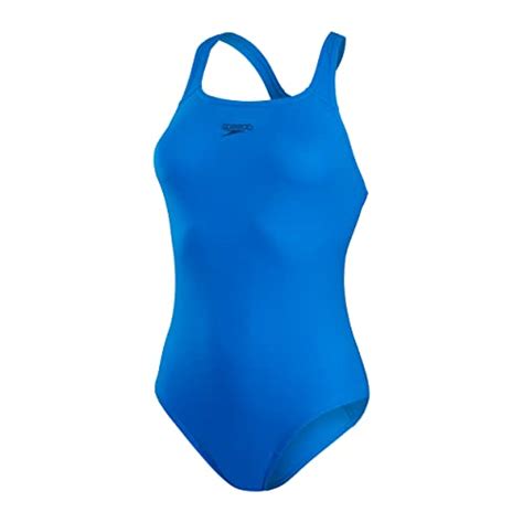 Speedo Damen Eco Endurance Medalist Badeanzug Blau Schwimmshop Hausmann