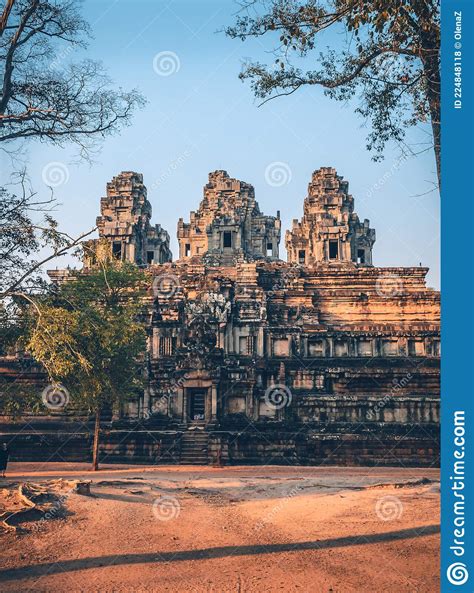 Ruinas Del Templo De Ta Keo En El Complejo Del Templo Angkor Camboya