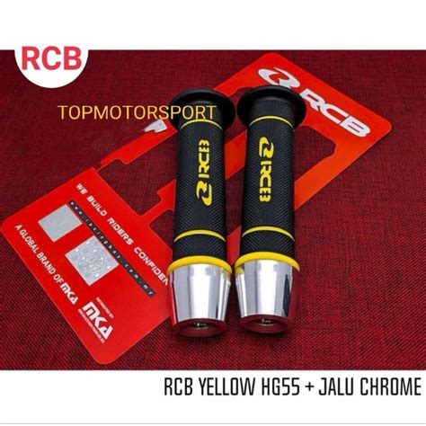 Rcb HG 55 ORIGINAL GRIP HANDGRIP HANDFAT PLUS JALU Pendulum CROME