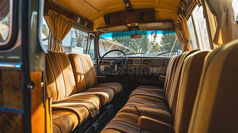 Interior of the Small Bus, Motor Home Interior, Details of a Converted ...