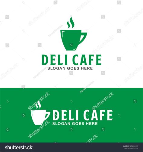 Deli Cafe Logo Stock Vector Royalty Free 1274368300 Shutterstock