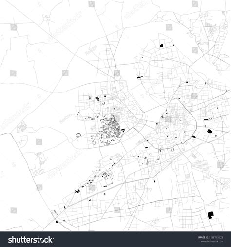 Map Surat Gujarat Satellite View Black Stock Vector (Royalty Free) 1188713623 | Shutterstock