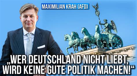 Maximilian Krah AfD Wer Deutschland Nicht Liebt Wird Keine Gute