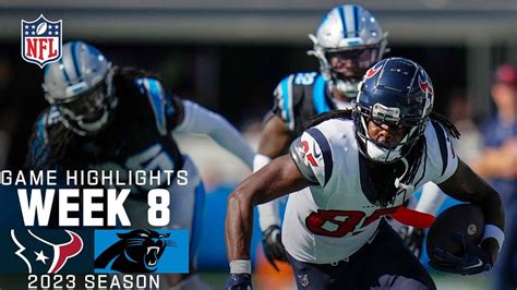 Houston Texans vs. Carolina Panthers | 2023 Week 8 Game Highlights ...