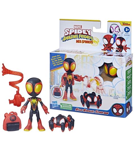 Spidey Prietenii Extraordinari Set Figurina Miles Morales Spider Man