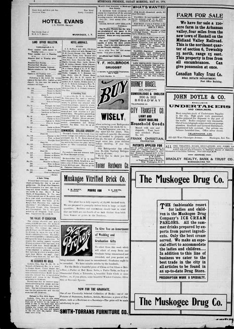 Muskogee Daily Phoenix (Muskogee, Indian Terr.), Vol. 3, No. 197, Ed. 1