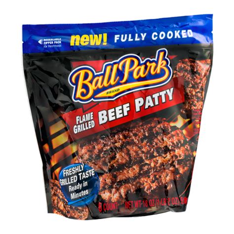 Ball Park Flame Grilled Beef Patty 6 Ct Reviews 2020