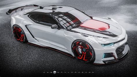 Crazy Wide Slammed Camaro ZL1 And Challenger Get Our Virtual Muscles