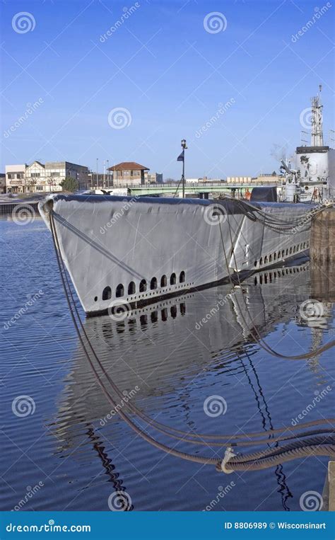 WWII Submarine, USS stock image. Image of boat, naval - 8806989