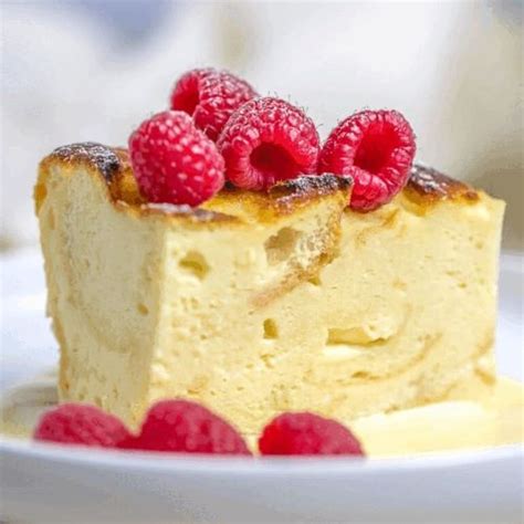 Custard Bread Pudding with Vanilla Sauce - Complete Comfort Foods