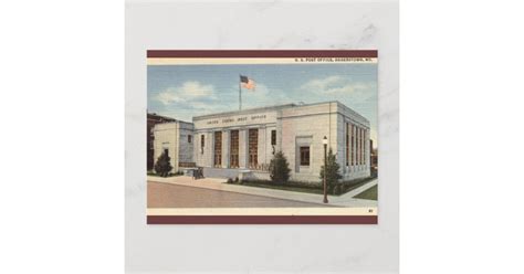 Post Office Hagerstown Md Vintage Postcard Zazzle