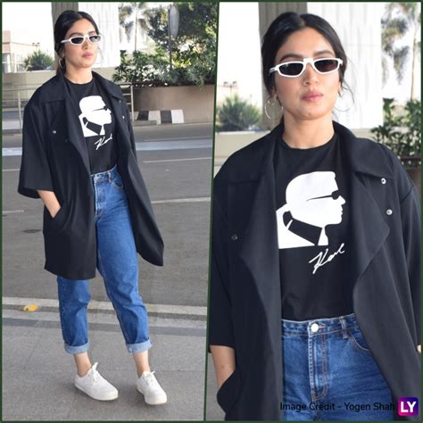 Bhumi Pednekar Wears Karl Lagerfeld Printed Tee, Pays Tribute to ...