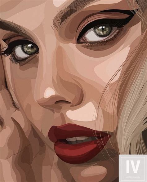 20 Beautiful Vexel Art Portraits Vector Portrait Illustrations Artofit