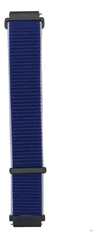 Pulseira Relógio Mormaii Life Azul Nylon 19 Mm Molife Sports Cor Azul