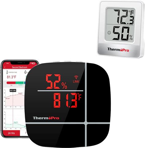 Thermopro Tp49 Digital Hygrometer Indoor Thermometer Humidity Meter Thermopro Wifi