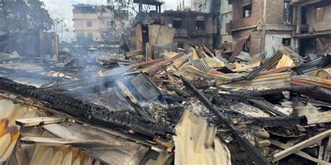 Manipur Fire Destroys 17 Homes In Imphal Wests Multicultural