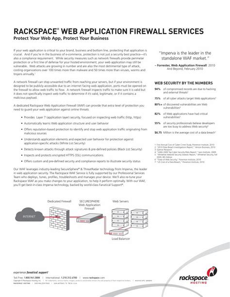 PDF Web Application Firewall WAF Rackspacec1776742 Cdn Cloudfiles