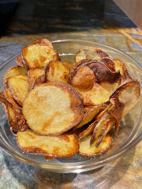 I Made Air Fried Potato Chips R Foodporn