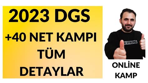 2023 Dgs Matematik 40 Net Kampi TÜm Detaylar 2023 Dgs Dgs