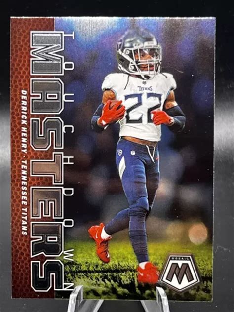 Panini Mosaic Touchdown Masters Derrick Henry Tennessee Titans Tm