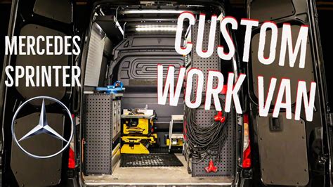 Mercedes Sprinter Work Van Build Modulsystem YouTube