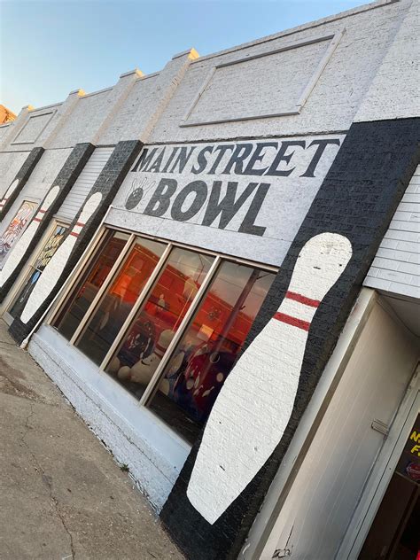 Found a bowling alley in Oklahoma. Real wood lanes, score by hand, and