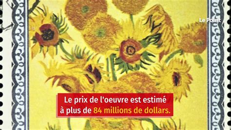 Des militantes écologistes jettent de la soupe sur Les Tournesols