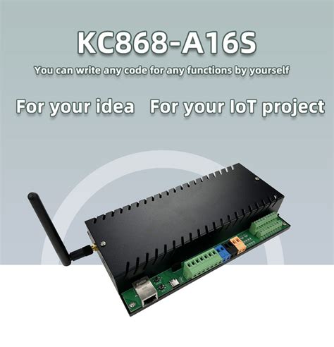 KC868 A16S ESP32 16 Channel Relay Board Released Smart Home