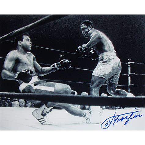 Joe Frazier Autographed X