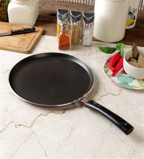 Buy Vinod Cookware Zest Non Stick Induction Friendly Dosa Tawa Mm