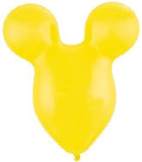 Mickey Mouse Head Latex Balloons Mickey Mouse Ear Balloons | Etsy