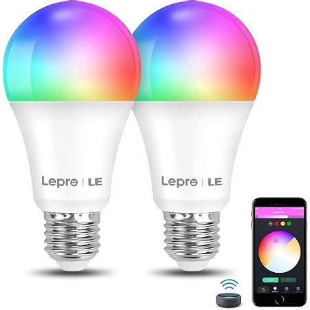 Lepro Smarte Gl Hbirnen E Smart Wifi Led Lampe W Lm Wlan