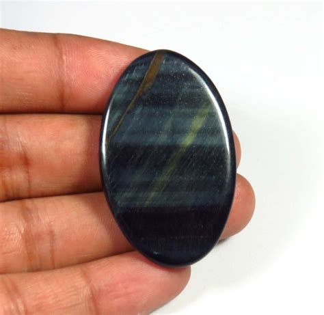 Natural Blue Tiger Eye Flawless Blue Tiger Eye Cabochon Etsy