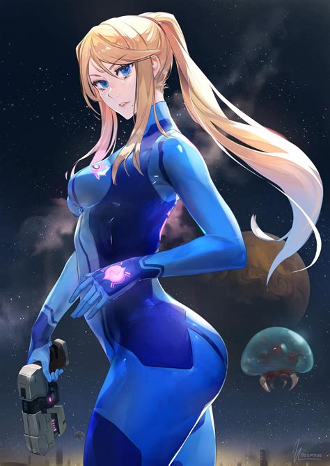 Zero Suit By Unsomnus R Metroid