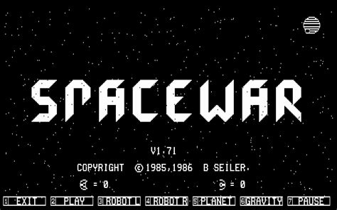 Spacewar Test Par Jean Francois Mainguet