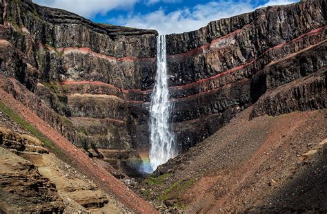 Hengifoss - Iceland The Beautiful