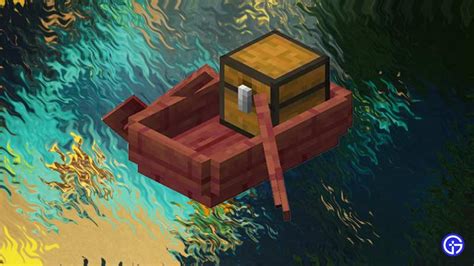 How To Craft A Boat With Chest In Minecraft - Gamer Tweak