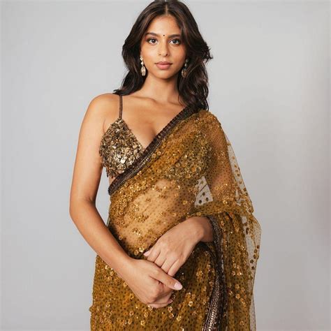 In Pics Sarees To Bodycon Dresses All The Times Suhana Khan Has Oozed