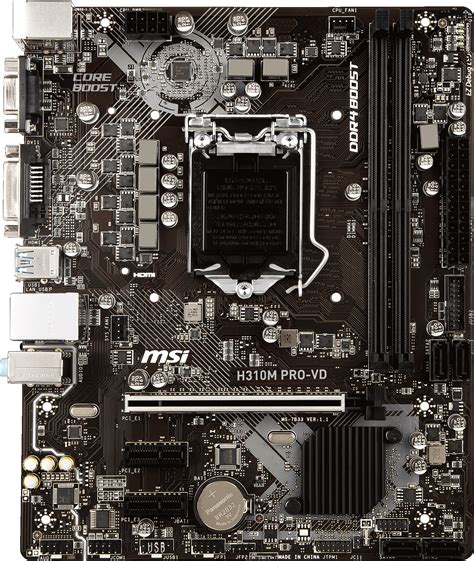 MSI H310M PRO-VD, Socket 1151, Intel® H310 (9th/8th Gen CPU) - ATEHNO