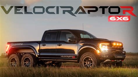 Worlds First Ford Raptor R 6x6 Supercharged 700hp V8