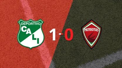 Deportivo Cali vs Patriotas FC en vivo seguí el partido minuto a