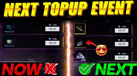 New Top Up Event Free Fire After Gloo Wall Next Top Up Event In Free