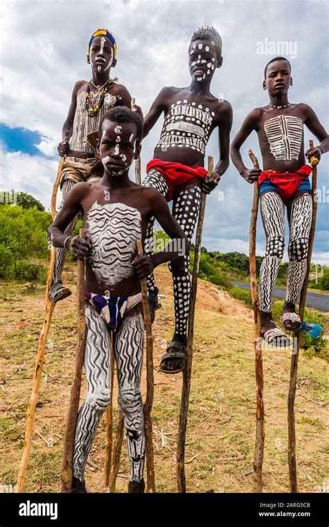 African Tribe Boys High Resolution Stock Photography And Images Alamy