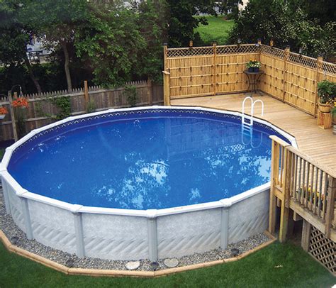 Amazing And Unique Above Ground Pool Ideas With Decks Swimming